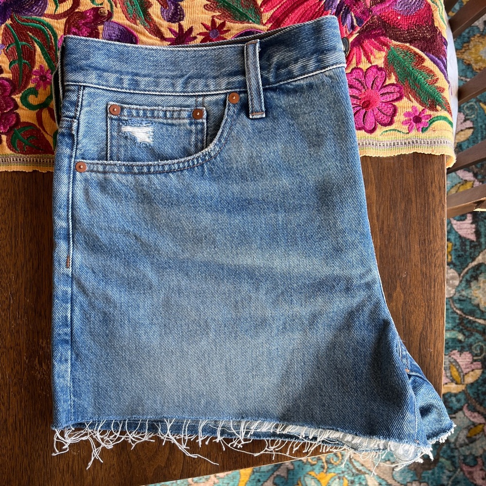 NYT Madewell Relaxed denim shorts